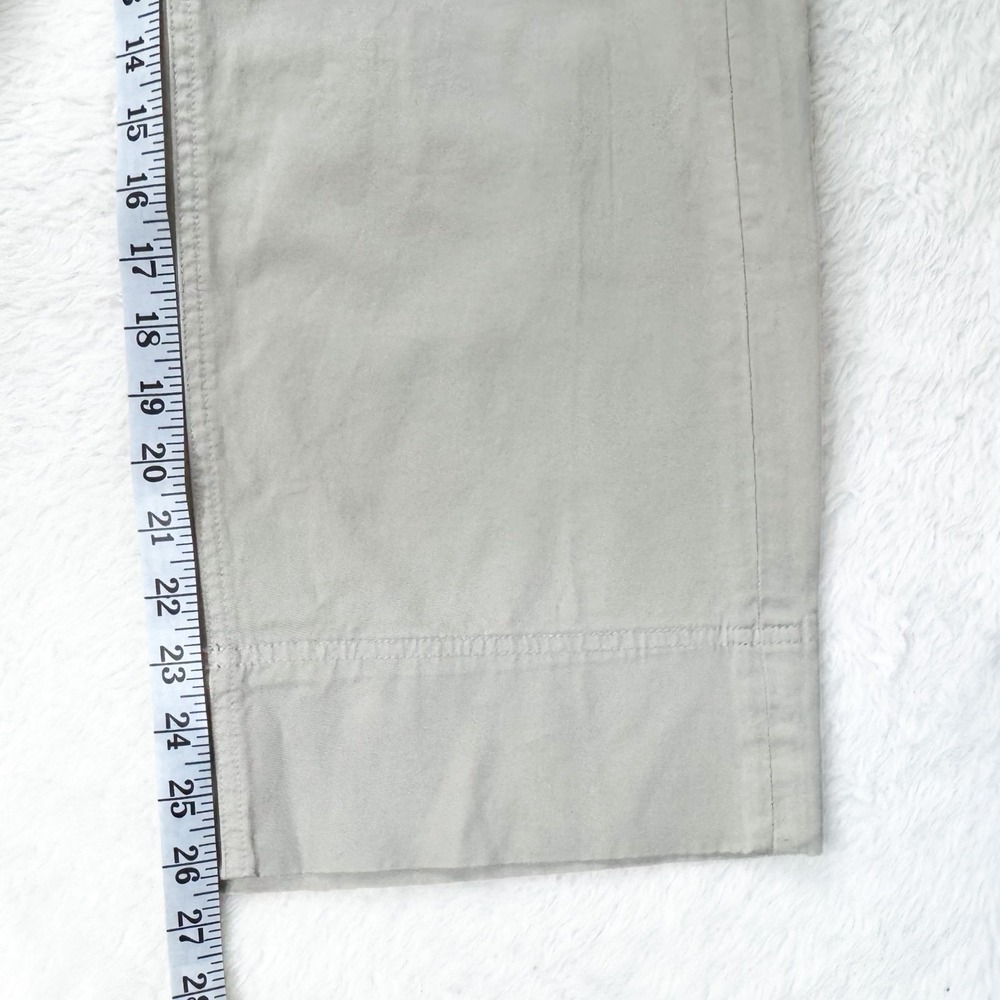 Everlane Lightweight Wide Leg Crop Chino Pants Size 2 Sand Khaki NWT - Picture 9 of 10